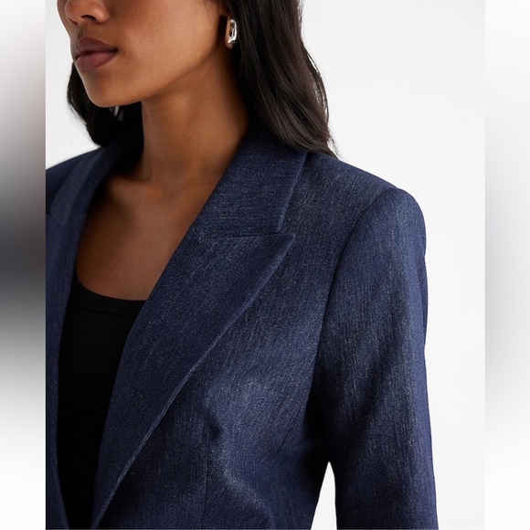 One Button Blazer - Picture 3 of 8